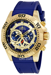 Invicta Aviator Niebieski/Guma Ø48 mm 21737