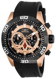 Invicta Aviator Czarny/Guma Ø48 mm 21740