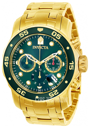 Invicta Pro Diver Zielony/Stal w odcieniu złota Ø48 mm 21925