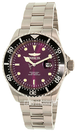 Invicta Pro Diver Purpurowy/Stal Ø42 mm 22055