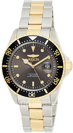 Invicta Pro Diver Szary/Stal w odcieniu złota Ø43 mm 22057
