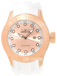 Invicta Pro Diver Różowe złoto/Guma Ø50 mm 22246
