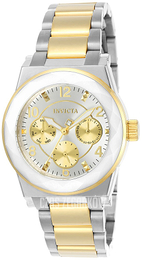 Invicta Angel Srebrny/Stal w odcieniu złota Ø38 mm 22259