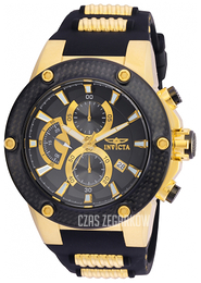 Invicta Speedway Czarny/Stal w odcieniu złota Ø50 mm 22401