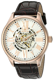 Invicta Vintage Srebrny/Skóra Ø45 mm 22569