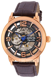 Invicta Czarny/Skóra Ø44 mm 22609