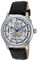 Invicta Srebrny/Skóra Ø42 mm 22610