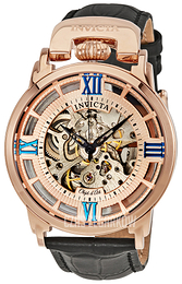 Invicta Srebrny/Skóra Ø42 mm 22615