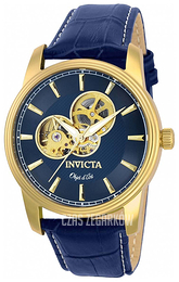 Invicta Niebieski/Skóra Ø44 mm 22617
