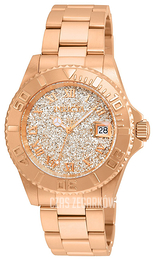 Invicta Angel Różowe złoto/Stal w kolorze różowego złota Ø40 mm 22708