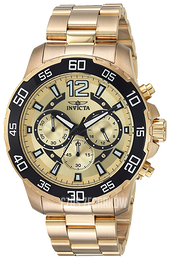 Invicta Pro Diver Żółte złoto/Stal w odcieniu złota Ø45 mm 22715