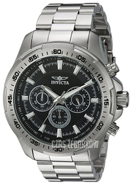 Invicta Speedway Czarny/Stal Ø48 mm 22780