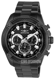 Invicta Aviator Czarny/Stal Ø48 mm 22807