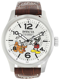 Invicta Srebrny/Skóra Ø48 mm 22874