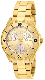 Invicta Angel Żółte złoto/Stal w odcieniu złota Ø38 mm 22969