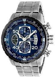 Invicta Aviator Niebieski/Stal Ø48 mm 22970