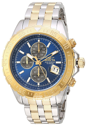 Invicta Aviator Niebieski/Stal w odcieniu złota Ø47 mm 22989