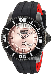 Invicta Pro Diver Różowy/Guma Ø47 mm 22995