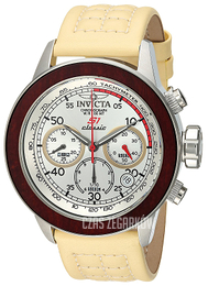 Invicta S1 Srebrny/Skóra Ø49 mm 23063