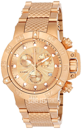 Invicta Gabrielle Union Różowe złoto/Stal w kolorze różowego złota Ø42 mm 23178