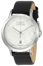 Invicta Angel Srebrny/Skóra Ø38 mm 23183