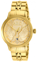 Invicta Angel Żółte złoto/Stal w odcieniu złota Ø38 mm 23187