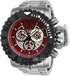 Invicta Jason Taylor Czerwony/Stal Ø58 mm 23292
