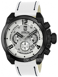 Invicta Jason Taylor Biały/Skóra Ø50 mm 23295