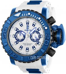 Invicta Jason Taylor Biały/Stal Ø58 mm 23721