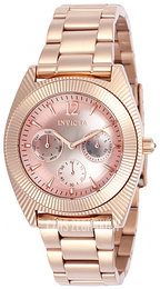 Invicta Angel Różowe złoto/Stal w kolorze różowego złota Ø38.5 mm 23750