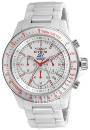 Invicta S1 Srebrny/Czeramiczna Ø45 mm 23834