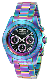 Invicta Speedway Czarny/Stal Ø40 mm 23941
