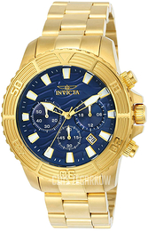 Invicta Pro Diver Niebieski/Stal w odcieniu złota Ø45.5 mm 24001