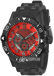 Invicta Jason Taylor Czerwony/Stal Ø50 mm 24170