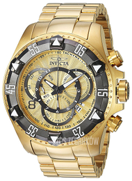 Invicta Excursion Żółte złoto/Stal w odcieniu złota Ø52 mm 24266