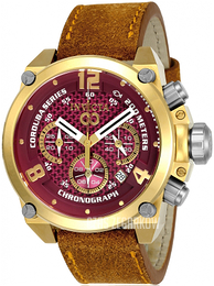 Invicta Corduba Purpurowy/Skóra Ø50 mm 24310