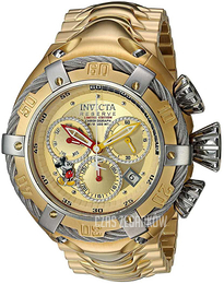 Invicta Żółte złoto/Stal w odcieniu złota Ø52 mm 24659