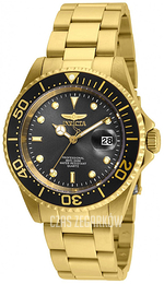 Invicta Pro Diver Szary/Stal w odcieniu złota Ø40 mm 24949