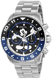 Invicta Czarny/Stal Ø44 mm 24952