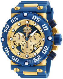 Invicta Subaqua Wielokolorowy/Stal w odcieniu złota Ø50 mm 25041