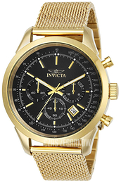 Invicta Speedway Czarny/Stal w odcieniu złota Ø45 mm 25223