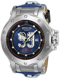 Invicta Jason Taylor Niebieski/Skóra Ø52 mm 25321