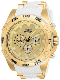 Invicta Speedway Żółte złoto/Stal w odcieniu złota Ø52 mm 25510