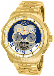 Invicta Wielokolorowy/Stal w odcieniu złota Ø48 mm 25581
