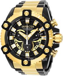 Invicta Coalition Forces Czarny/Stal w odcieniu złota Ø56 mm 25584