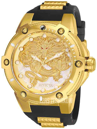 Invicta Speedway Żółte złoto/Stal w odcieniu złota Ø53 mm 25777