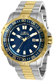 Invicta Pro Diver Niebieski/Stal Ø48 mm 25794