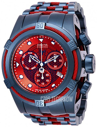 Invicta Czerwony/Stal Ø53 mm 26012