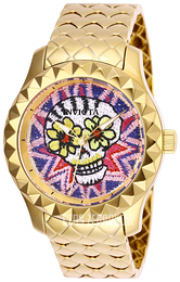 Invicta Wildflower Wielokolorowy/Stal w odcieniu złota Ø40 mm 26113