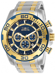 Invicta Pro Diver Niebieski/Stal w odcieniu złota Ø50 mm 26296